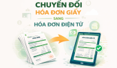 THÔNG BÁO VỀ VIỆC CHUYỂN ĐỔI HÓA ĐƠN GIẤY SANG HÓA ĐƠN ĐIỆN TỬ