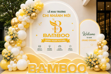 ANH NGỮ BAMBOO KHAI TRƯƠNG CHI NHÁNH QUẾ VÕ - BẮC NINH